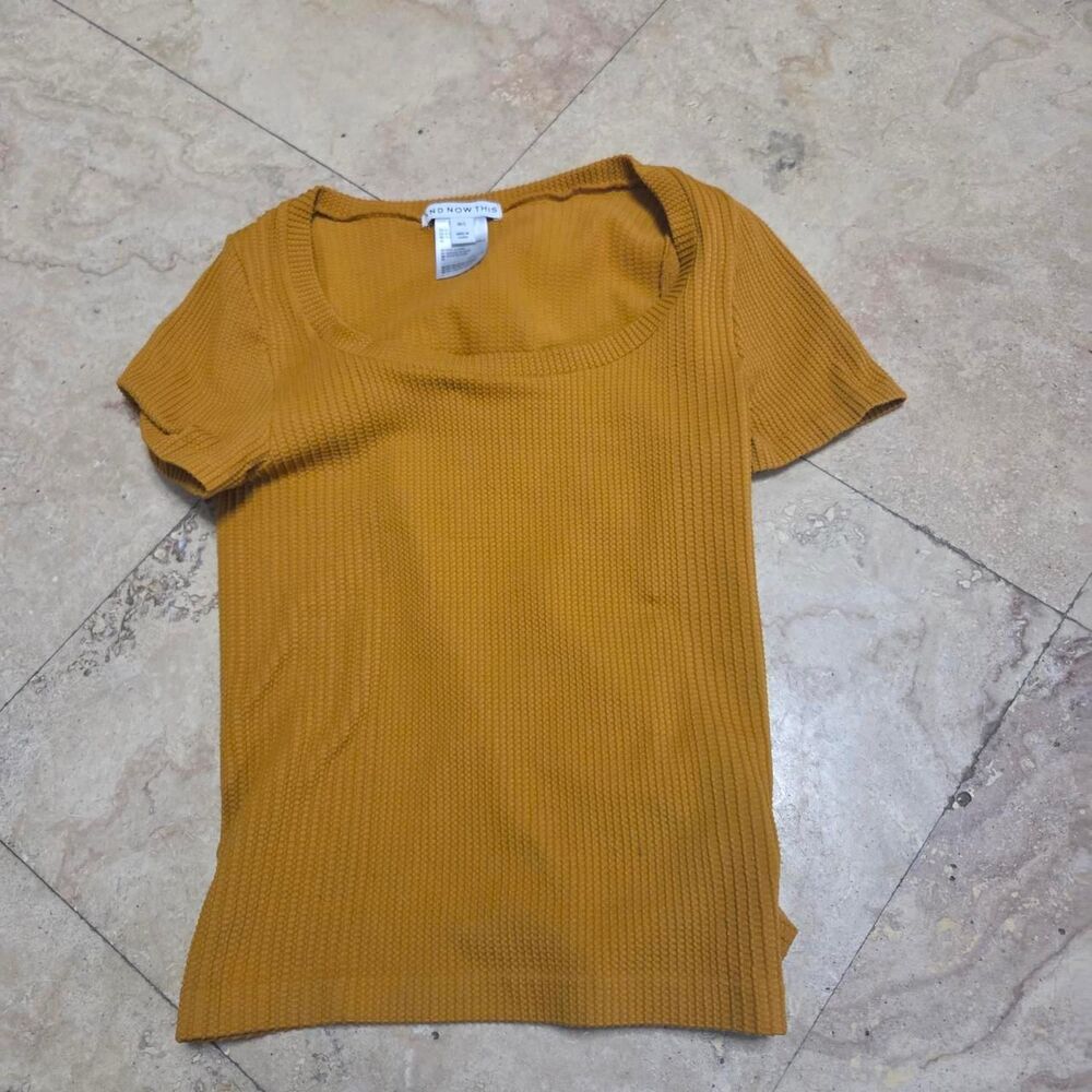 And-now-this Women's Yellow and Gold T-shirt
